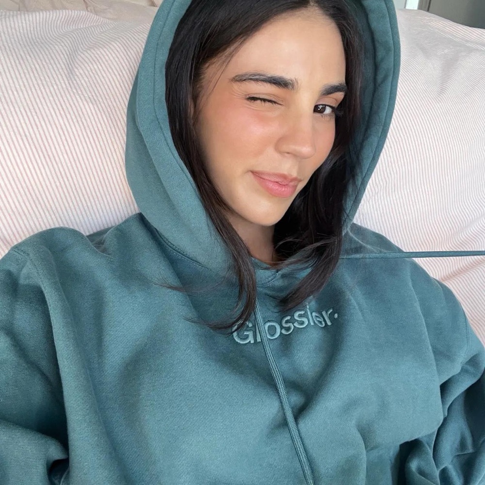 Glossier Sage Hoodie